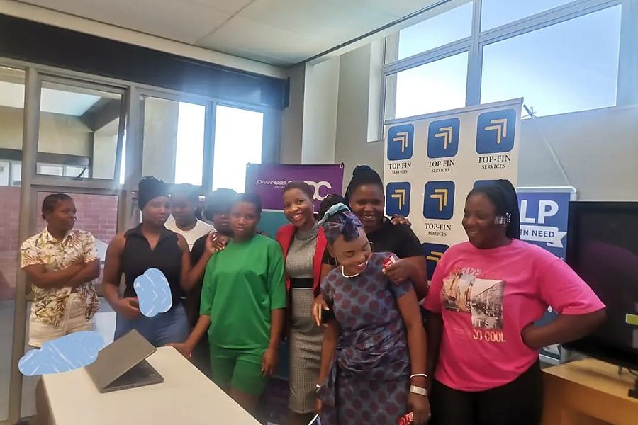 Participants at a Graduate with Freedom Pathway session